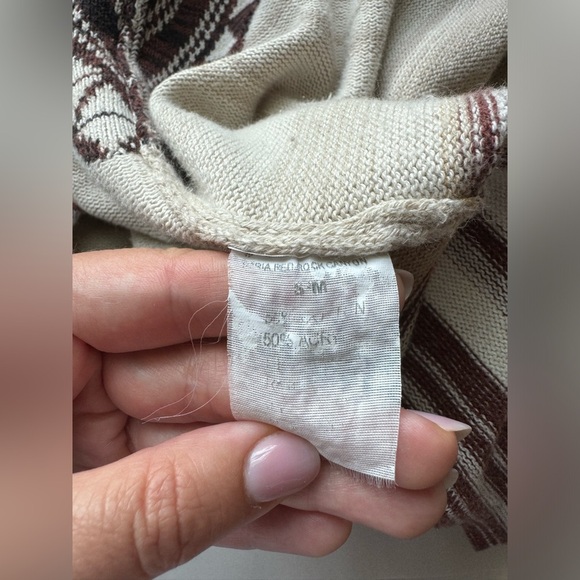 Goddis Woman's Bohemian Daria Throw on Cardigan Red Rock Canyon, Size S/M - Picture 7 of 8